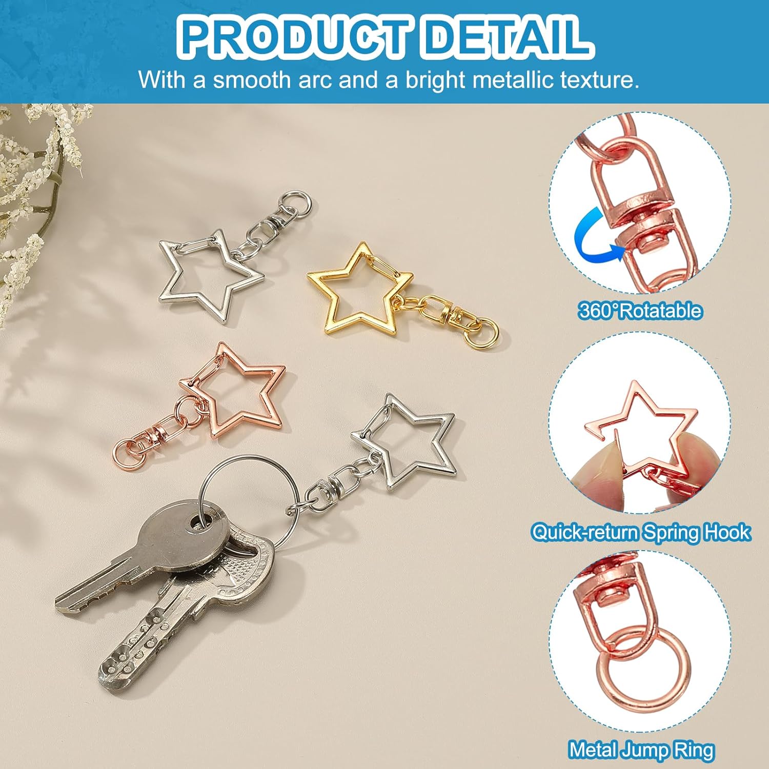 5/15/25/50 Sets Star Shaped Sn - Jewelry Making Kit 评论和价格