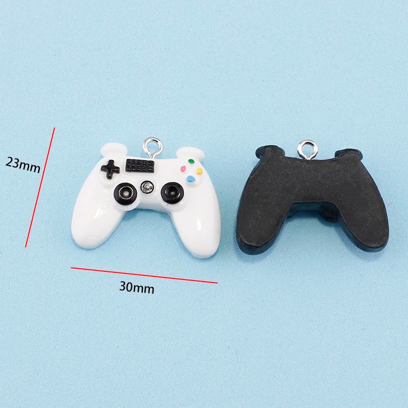 10Pcs 23mm 3D Game Controller  - Jewelry Making Game 评论和价格
