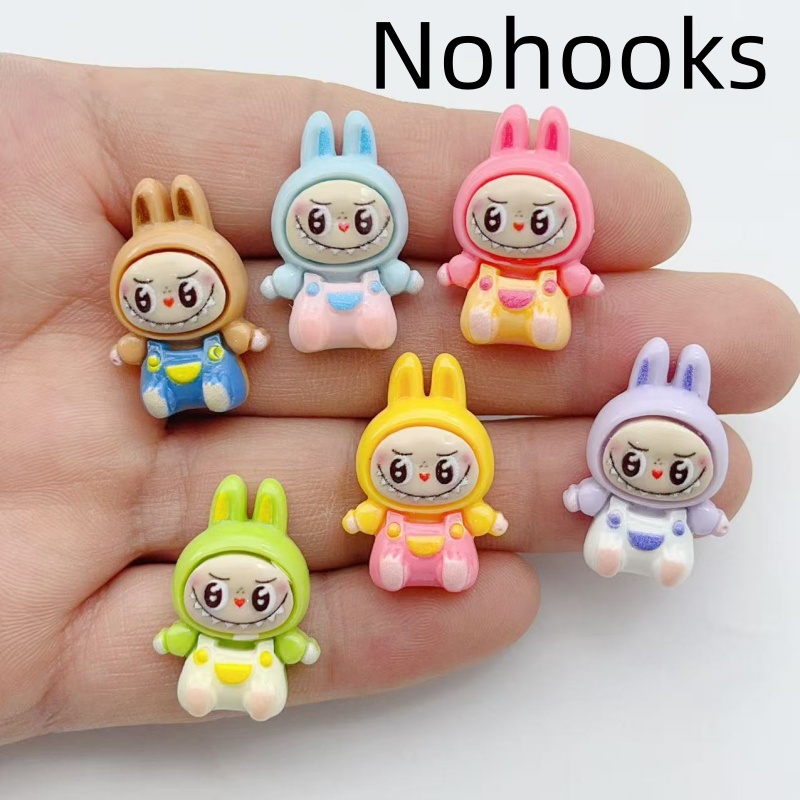10Pcs Kawaii Rabbit Strawberry - Jewelry Making Resin 评论和价格