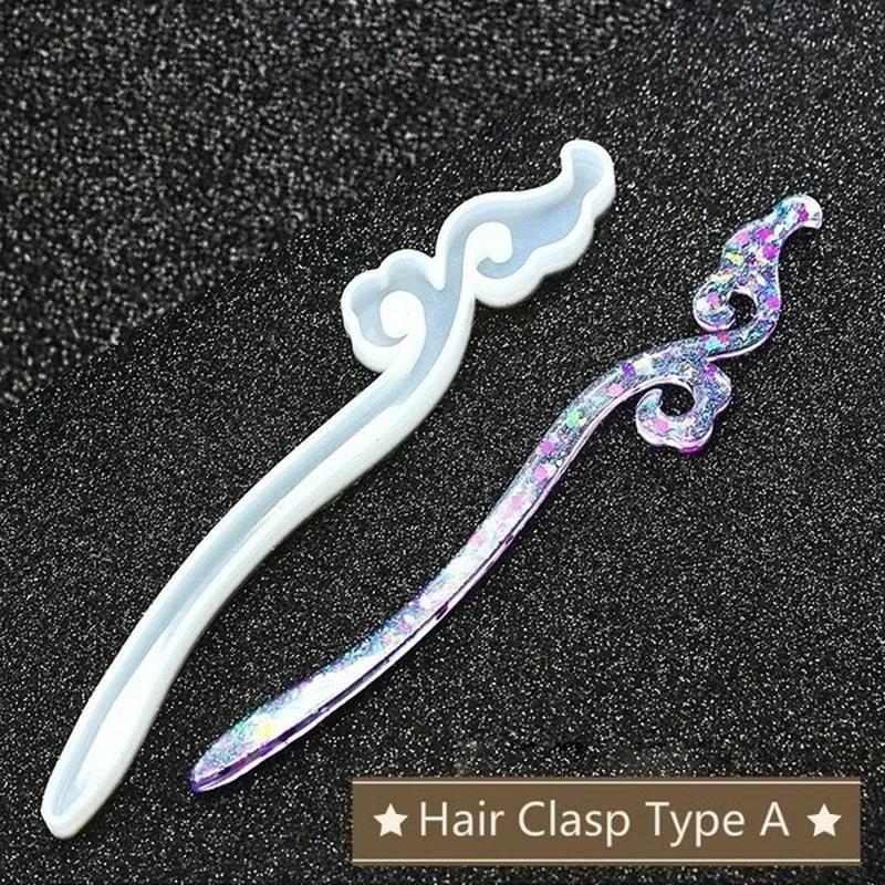 New Transparent Hairpin Silico - Jewelry Making Resin 评论和价格