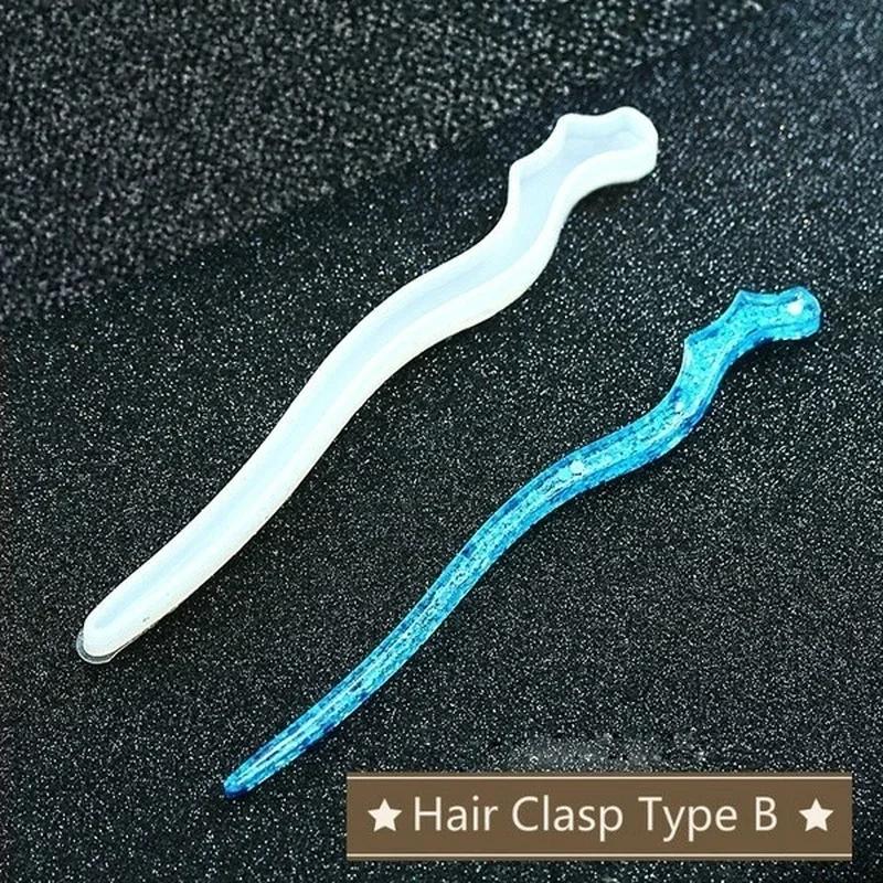 New Transparent Hairpin Silico - Jewelry Making Resin 评论和价格