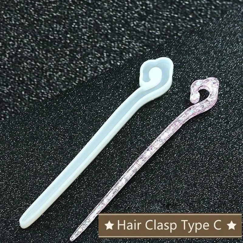 New Transparent Hairpin Silico - Jewelry Making Resin 评论和价格