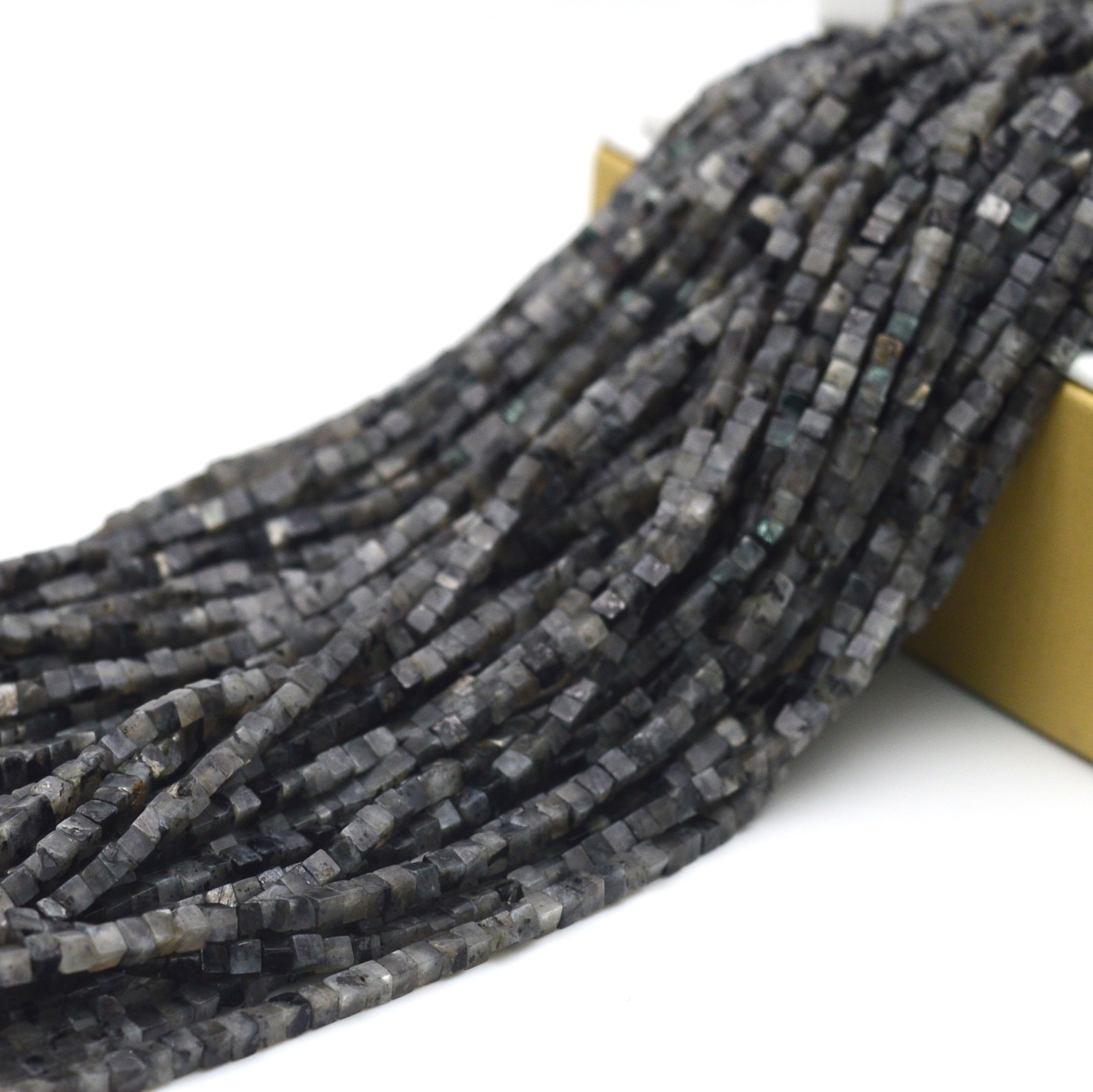 2mm 4mm Natural Gray Labradori - Jewelry Making Store 评论和价格
