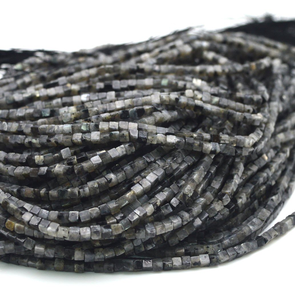 2mm 4mm Natural Gray Labradori - Jewelry Making Store 评论和价格