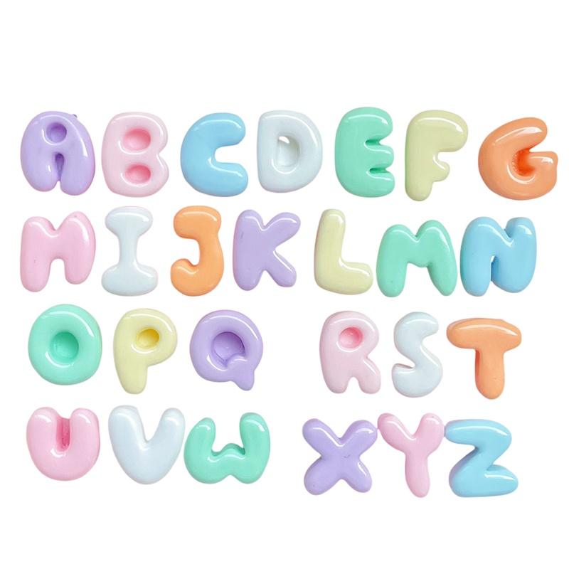 Resin Alphabet Letter Charms 2 - Jewelry Making Classes 评论和价格