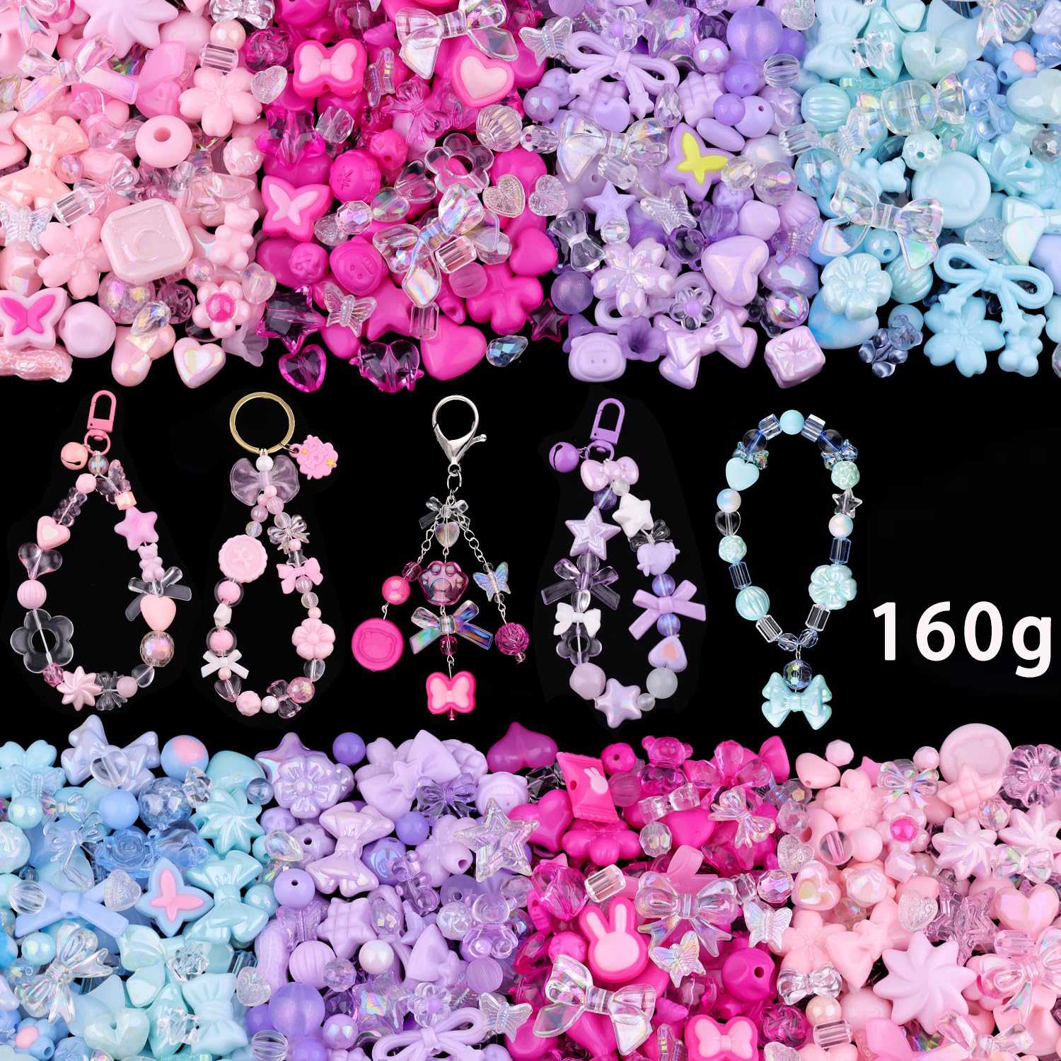 1bag Mixing Style Candy Color  - Jewelry Making Game 评论和价格