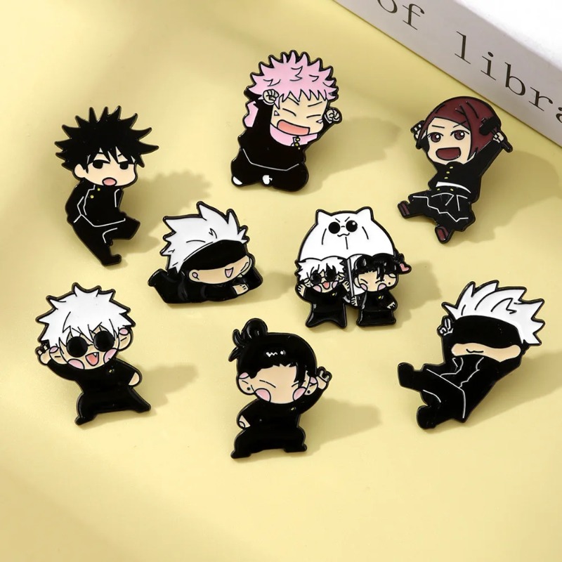 8pcs Anime Itadori Yuji Enamel - Jewelry Making Kit 评论和价格