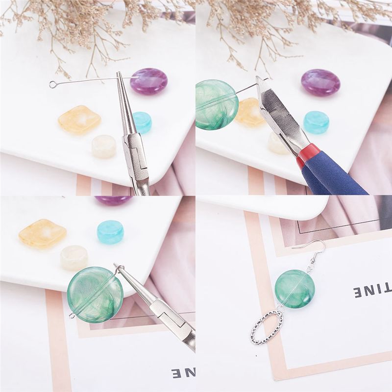 *ABKM 1Set 3Pcs Jewelry Pliers - Jewelry Making Pliers Set 评论和价格