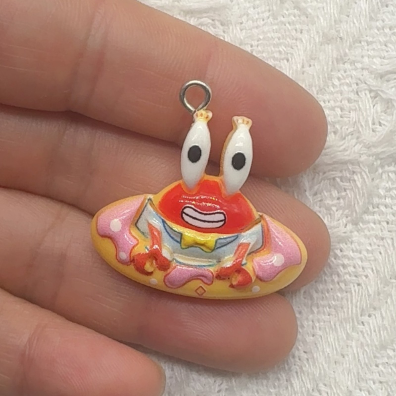 10pcs cartoon resin pendant, D - Jewelry Making Resin 评论和价格