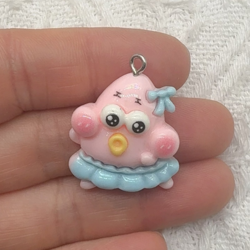10pcs cartoon resin pendant, D - Jewelry Making Resin 评论和价格