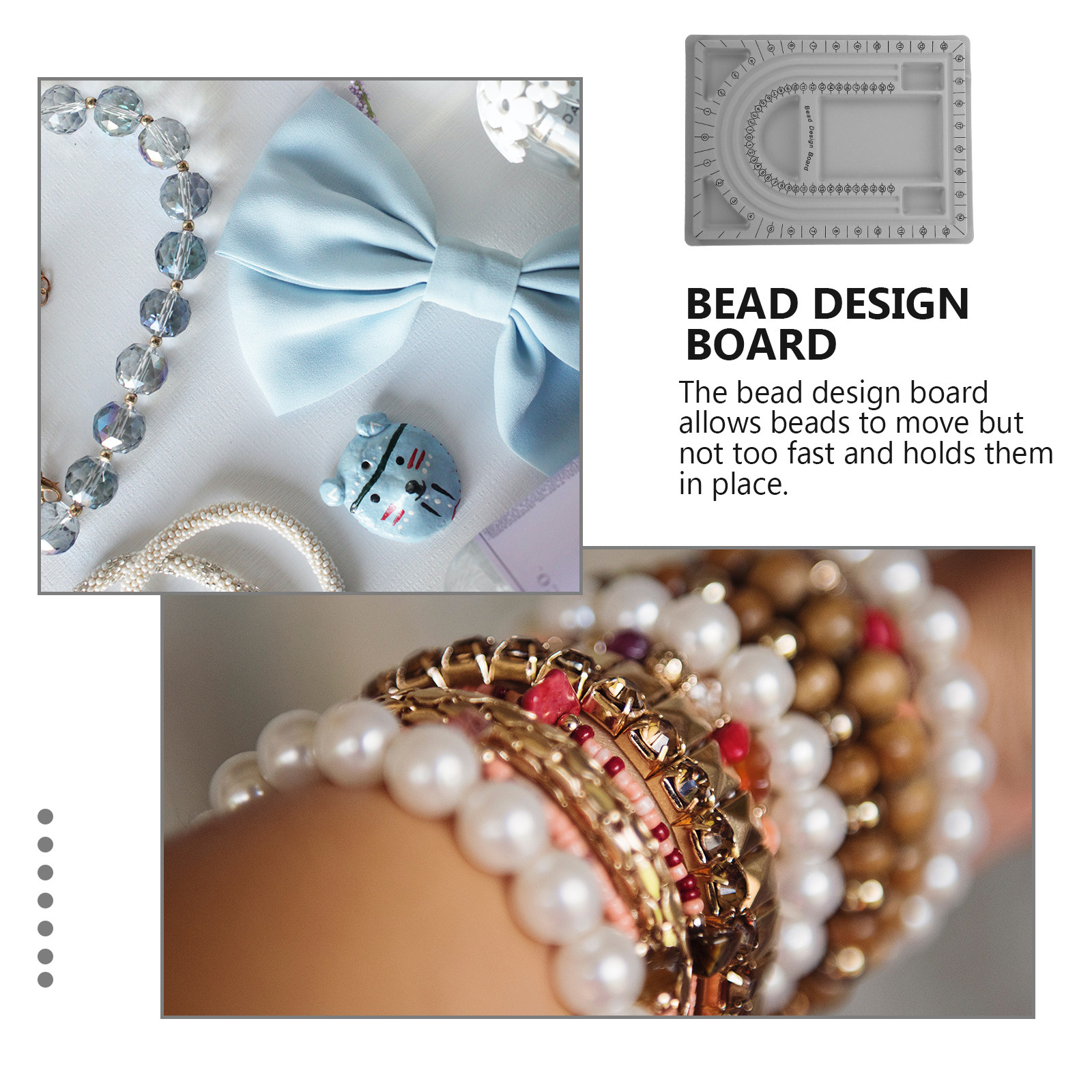 2Pcs Bead Design Board Jewelry - Jewelry Making Bead 评论和价格