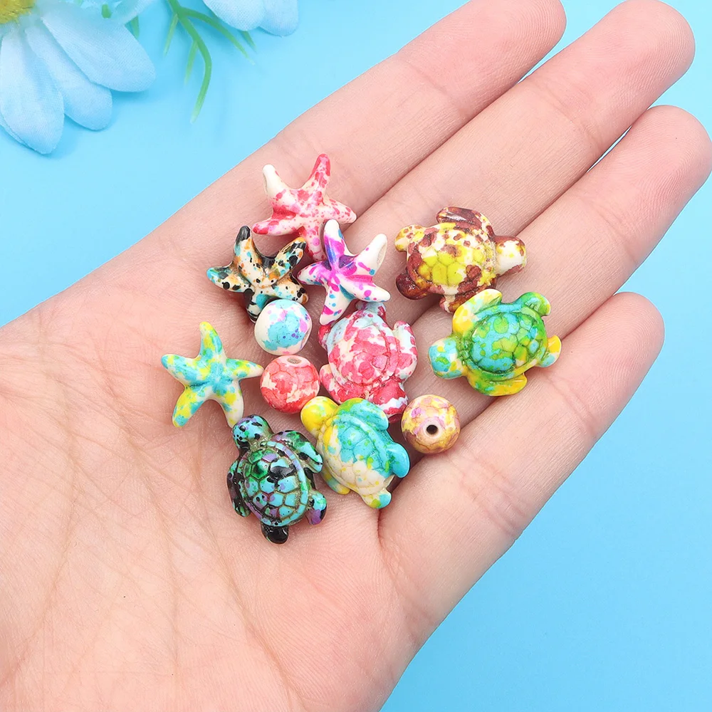 6/46/558pcs Multi-color Turquo - Jewelry Making For Birthday Party 评论和价格