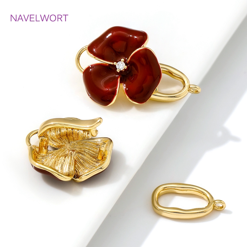 Multi Styles 18K Gold Plated B - Jewelry Making Bead 评论和价格