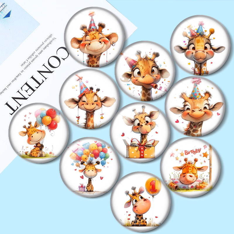 Quirky giraffe clipart Coloure - Jewelry Making Drawing 评论和价格