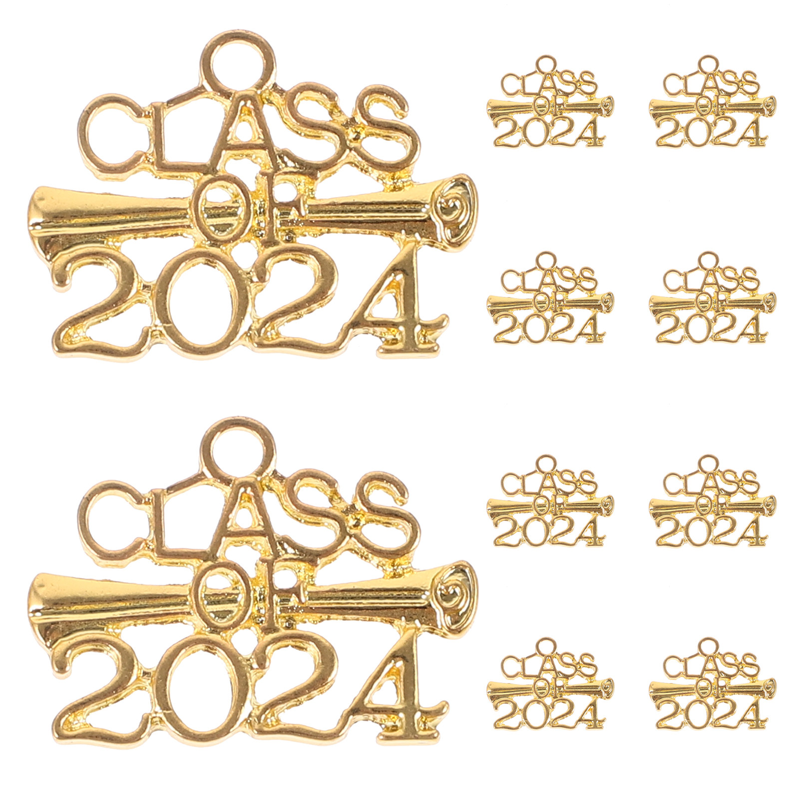 10Pcs Alloy 2024 Charms Pendan - Jewelry Making Classes 评论和价格