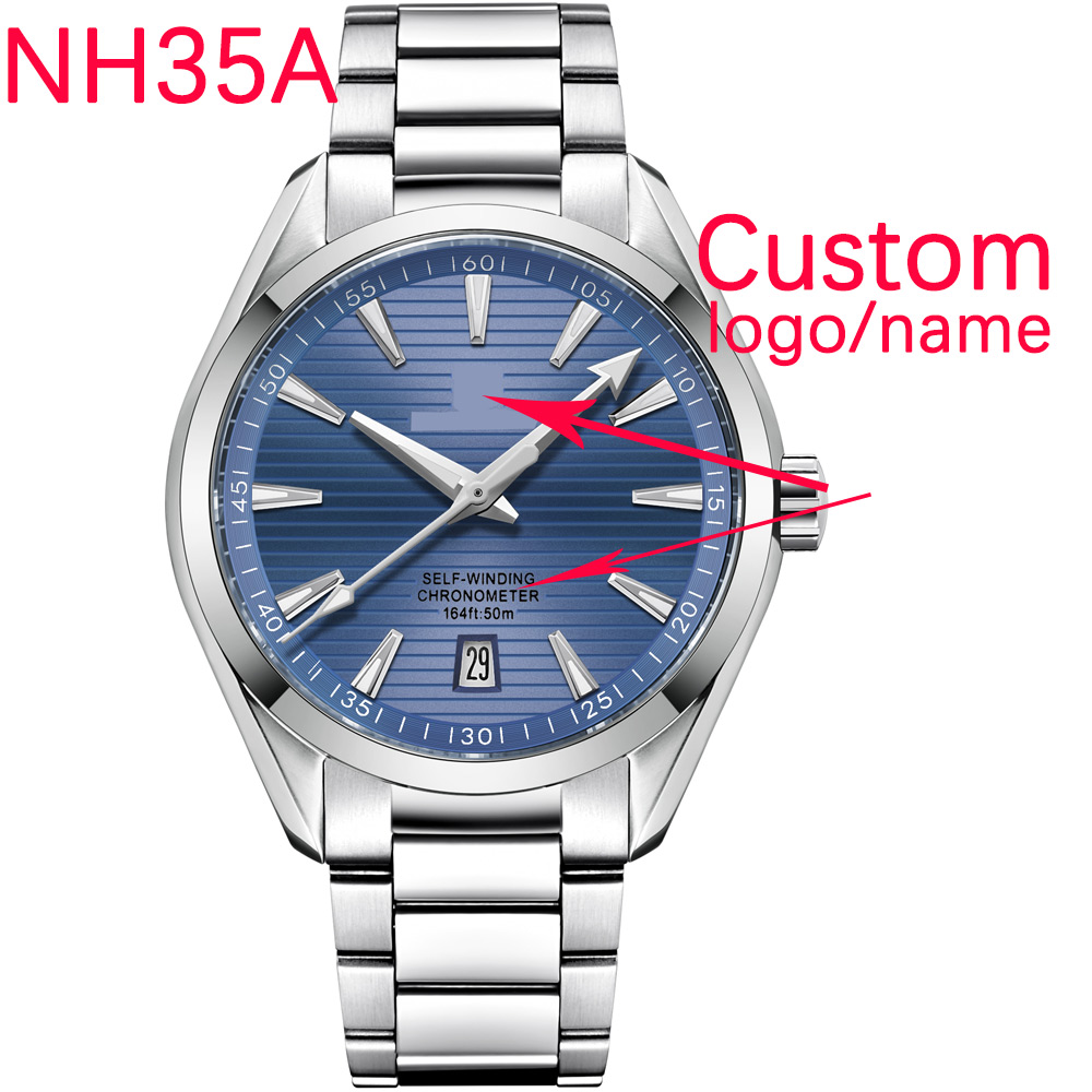 Luxury NH35 Movt Custom Logo 4 - Making Custom Jewelry 评论和价格