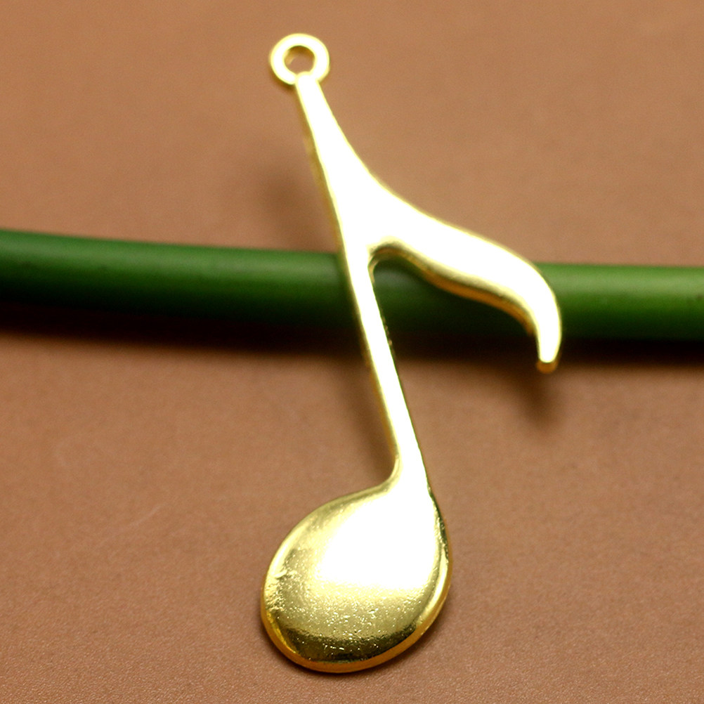 20Pcs Musical Note Alloy Penda - Jewelry Making Notes 评论和价格