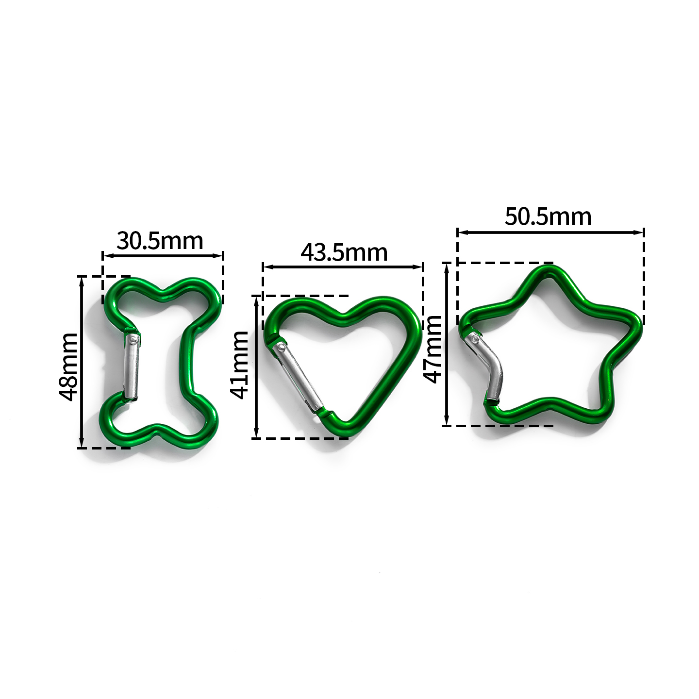 1pcs/Lot Aluminum Mini Carabin - Jewelry Making Course 评论和价格