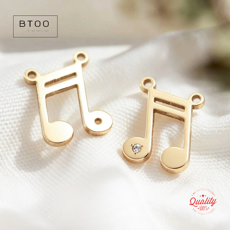 Musical Note Charm Pendant Tar - Jewelry Making Notes 评论和价格